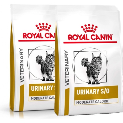 Royal Canin Veterinary Health Nutrition Adult Cat Urinary S/O Moderate Calorie Chicken 34 2 x 9 kg