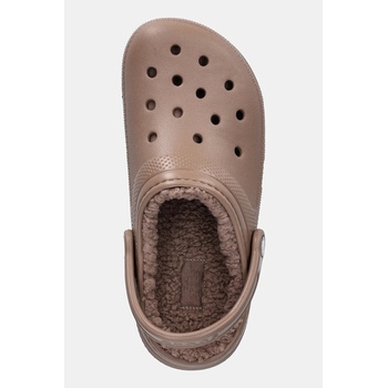 Crocs Пантофи Crocs Classic Lined Clog в кафяво 203591 (203591.2Q9)