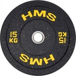 HMS Гумен диск с тегло 15 кг/ 51 мм hms htbr15 - жълт