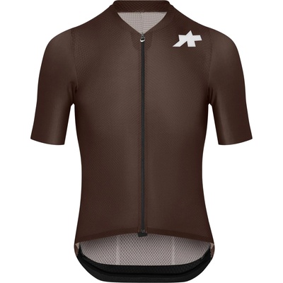 Мъжка фланелка с къс ръкав за колоездене Assos Mille GT Jersey S11 Evo Cycling jersey - Ground Brown (056-3999-0612)