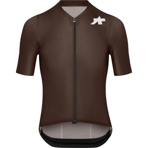 ASSOS Мъжка фланелка с къс ръкав за колоездене Assos Mille GT Jersey S11 Evo Cycling jersey - Ground Brown (056-3999-0612)