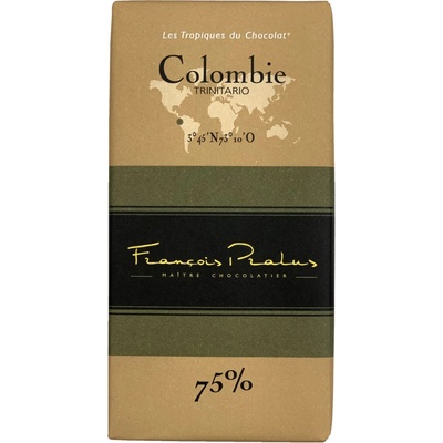 Francois Pralus Kolumbie 75% hořká 100 g