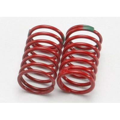 Traxxas Spring, shock (GTR) (2) (1.92 rate, green) (1/16 E-Revo), TRX7146 (TRX7146)
