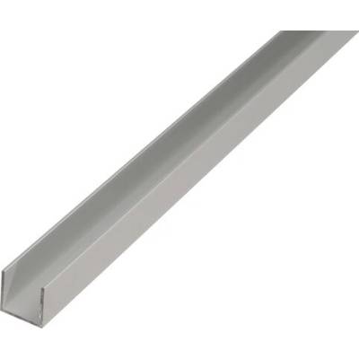 Alberts U profil alu strieborný elox 25x25x25x2,0 mm 2,6 m