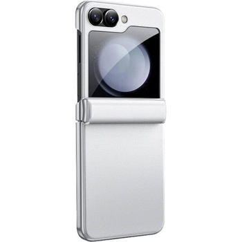 GKK Калъф с Предпазител за Samsung Galaxy Z Flip 7 FE/Z Flip 6, GKK Electroplating Magnetic Hinge Case, Бежов (5906601994993)