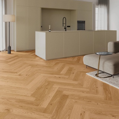 Barlinek Herringbone 130 Dub Toffee 1WC000017 1 m²