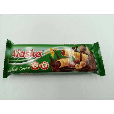 Alaska Trubičky plnené orieškovým krémom 18 g