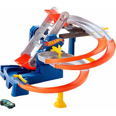 Hot Wheels závodní dráha s výtahem