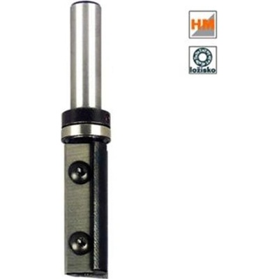 IGM F045-19521 - Ořezávací žiletková fréza na dřevo pr. 19x48,3mm, s ložiskem, stopka 12 mm