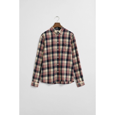 Gant Checked Flannel Bd Shirt Ruby Red – Sleviste.cz