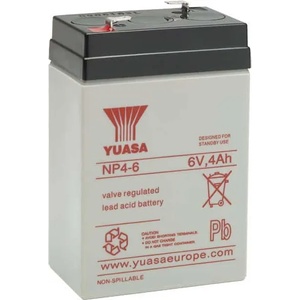 YUASA Оловен акумулатор NP4-6 6V 4.0Ah F1 (4400000028)