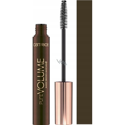 Catrice Pure Volume Magic Brown Mascara Špirála na objem a dĺžku 010 Burgundy Brown 10 ml