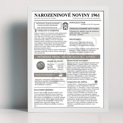 storybox.cz Narozeninové noviny 1961