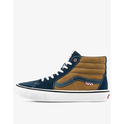 Vans x Dane Reynolds Skate Sk8-Hi Shoes Navy/Brown