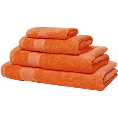 Linea Хавлиена кърпа Linea Linea Certified Egyptian Cotton Towel - Tangerine