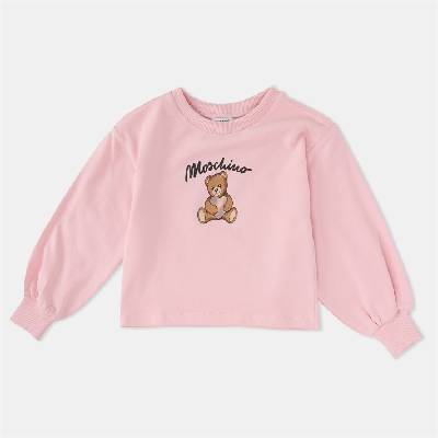 Пуловер MOSCHINO Kids' Crew Jumper - Sugar Rose50209
