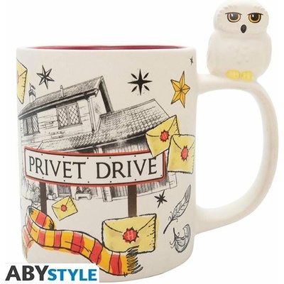 ABYstyle Hrnček Harry Potter Hedviga a Zobí ulice 460 ml