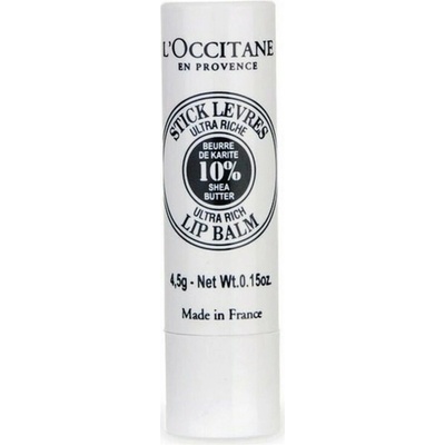 L'Occitane En Provence Výživný balzam na pery s bambuckým máslem Stick Levres Lip Balm Stick 4,5 g