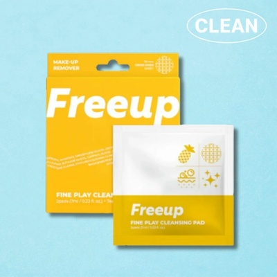 Fine Play Cleansing Pad (Portable Kit) Dvoufázové čisticí i odličovací tampónky 14 ks