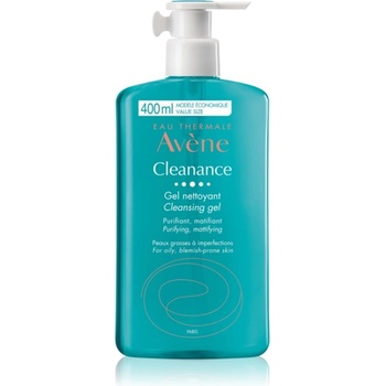 Avène Cleanance Cleansing Gel почистващ гел за мазна кожа склонна към акне 400ml