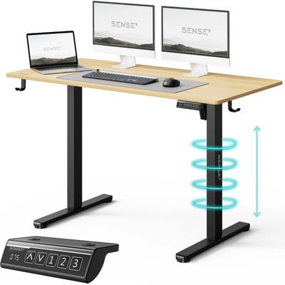 Sense7 Nojo Light světle hnědo-černý 120 cm x 60 cm – Hledejceny.cz