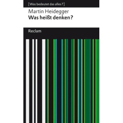 Was heißt Denken?