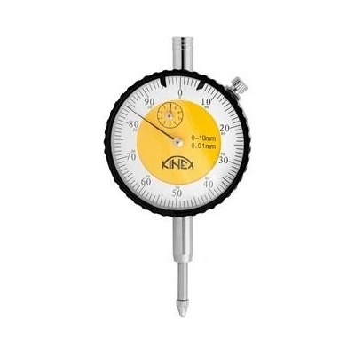 KINEX K-MET Úchylkoměr číselníkový ČSN 25 1811 0-10 mm 0,01 mm KI1155-02-110
