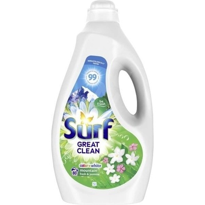 Surf Great Clean Color & White Mountain Fresh & Jasmine gél 60 PD 3 l