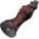 HISMITH HSA154 Evil Fisher Silicone Dildo KlicLok 25, 9cm Black-Red