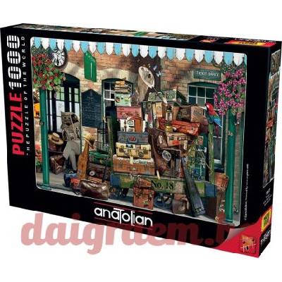 Anatolian Пъзел anatolian 1147 - 1000 части - На гарата (p1147)