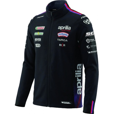 IXON mikina APRILIA SW1 26 black/purple/neon red – Zboží Mobilmania