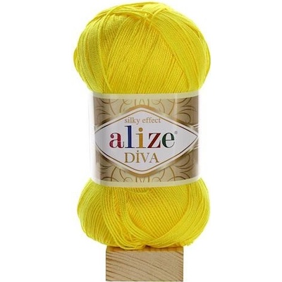 Alize Diva žlutá 110