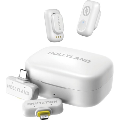 Hollyland LARK A1 Combo-Ivory White