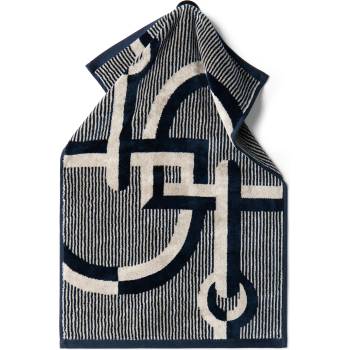 La Reina Комплект от 3 броя хавлиени кърпи La Reina - Cavalier, 40 х 60 cm, тъмносини (85)