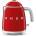 Smeg Мини термокана SMEG 50's Style, KLF04WHEU, 0, 8 л. , 1400 W, Червен (KLF04WHEU)
