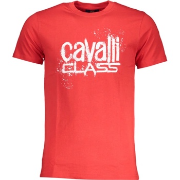 Cavalli class Мъжка тениска с къс ръкав cavalli class, Цвят Червено (qxt62pjd060_ro02000)