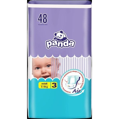 Bella Baby Panda Midi pleny 5-9 kg 48 ks