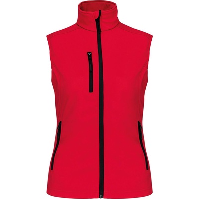 Kariban k404 / Дамски софтшел елек - червен m (20k40400402)