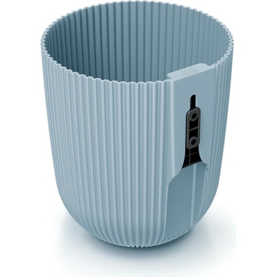 Prosperplast Nástěnný květináč MILLA WALL 14,6 cm světle šedý