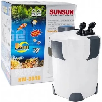 SUNSUN Външен филтър- канистър за аквариум с uv лампа с дебит 1400 л/ч 35w (hw 303b)