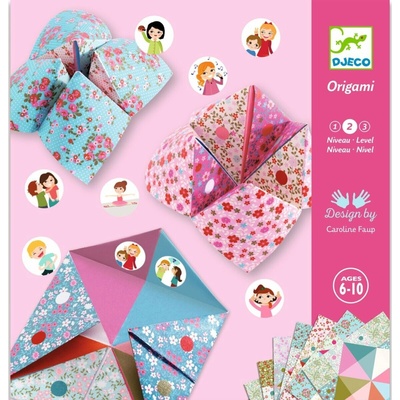 Djeco Origami skládačka nebe peklo ráj Dívčí