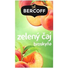 Bercoff Green zelený čaj BROSKYŇA 15 x 2 g