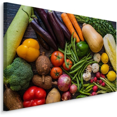 Moderní obraz na plátně do kuchyně Zeleninový Stůl Varianta: 30x20