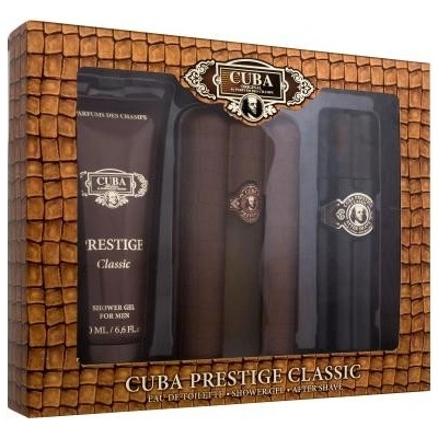Cuba Prestige EDT 90 ml + sprchový gél 200 ml + voda po holení 100 ml darčeková sada