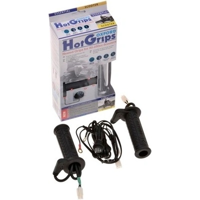 Vyhrievané gripy na skúter Oxford OF772 Hotgrips Essential Scooter - čierna