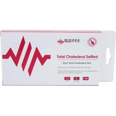 Biozek Total Cholesterol Test domáci test na stanovenie celkového cholesterolu v krvi