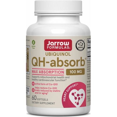 Jarrow Formulas Ubiquinol QH-Absorb 100 mg 60 kapsúl
