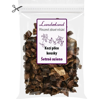 Lunderland Kozí plíce kousky 100 g