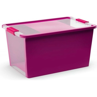 Bi box L 40 litrů barevné provedení fialový/transparentní KIS 008454LVN