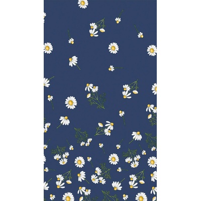 Duni Ubrus Pretty Daisy Blue Dunicel 138x220 cm